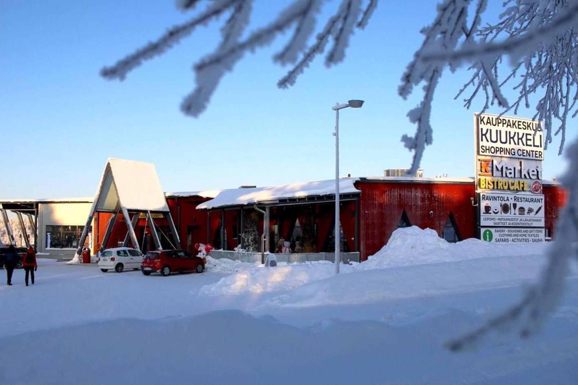 Kuukkeli Log Houses Aurora Resort Saariselkä Exterior foto