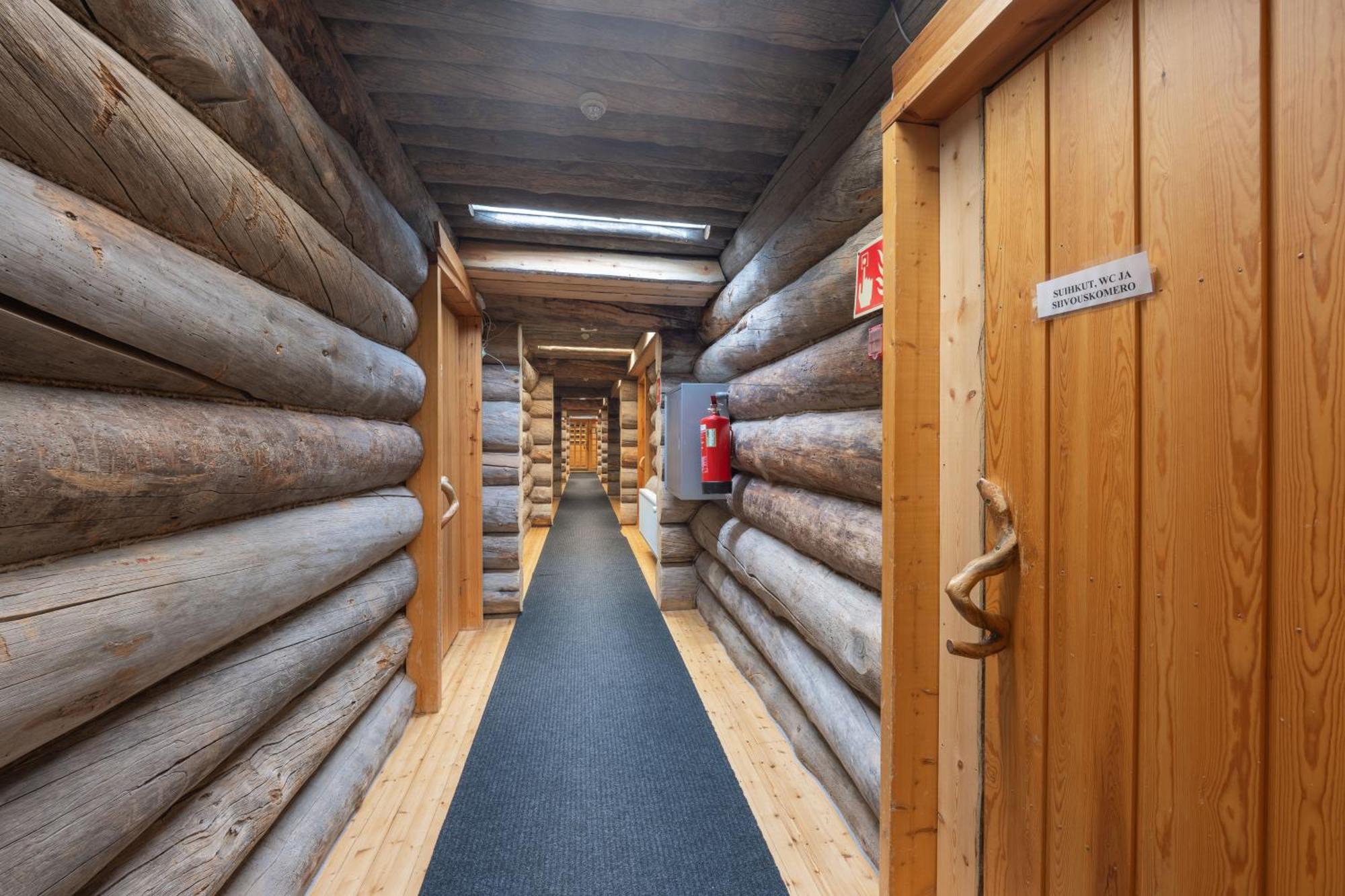 Kuukkeli Log Houses Aurora Resort Saariselkä Exterior foto