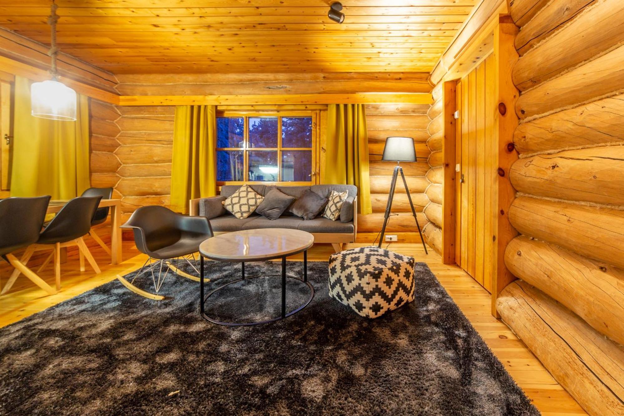 Kuukkeli Log Houses Aurora Resort Saariselkä Zimmer foto