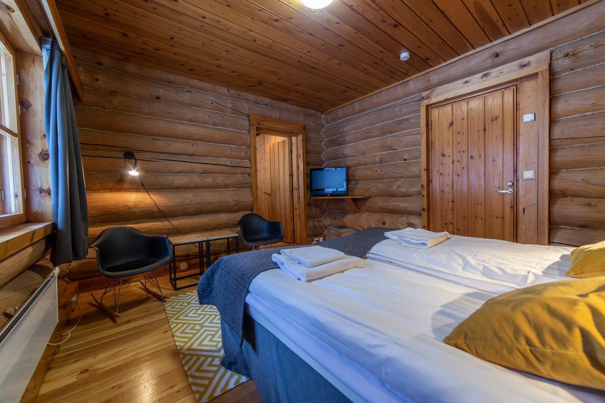 Kuukkeli Log Houses Aurora Resort Saariselkä Zimmer foto